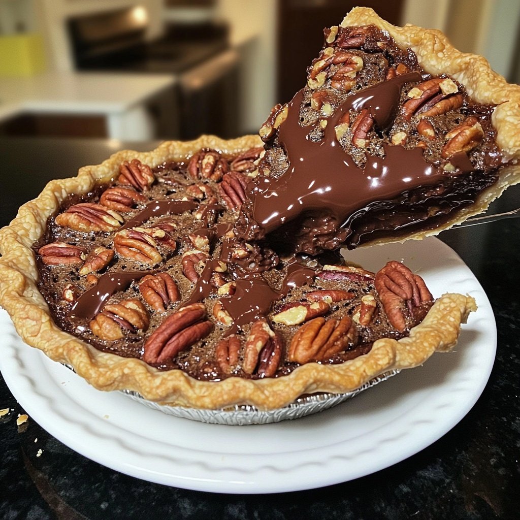 Rich & Decadent Texas Chocolate Pecan Pie (Homemade!)