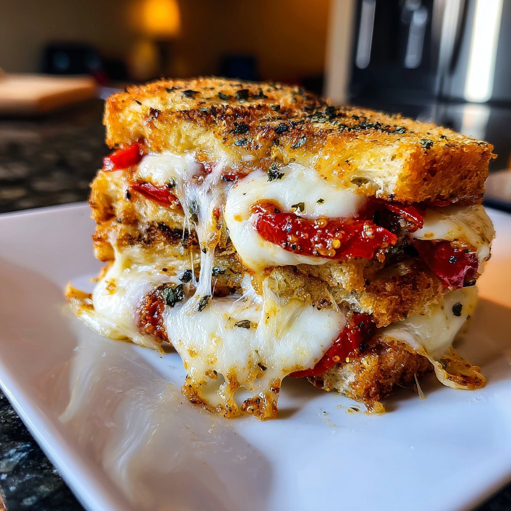 Easy Slider Roasted Red Pepper Mozzarella