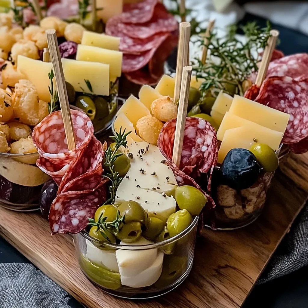 Charcuterie Cups