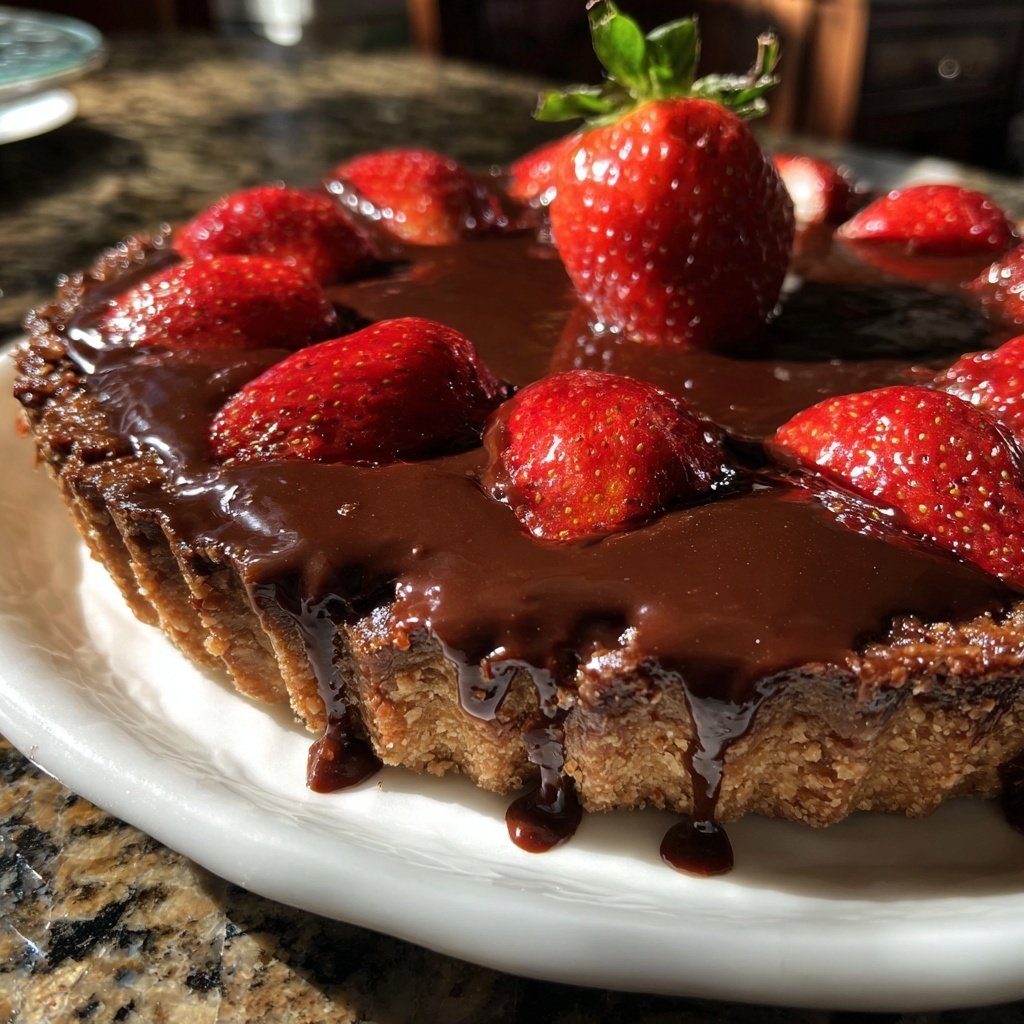 Chocolate Strawberry Tart