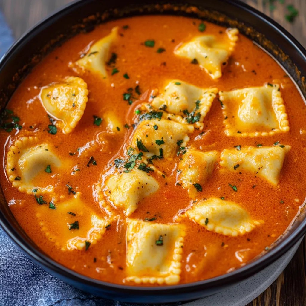 Ravioli Soup