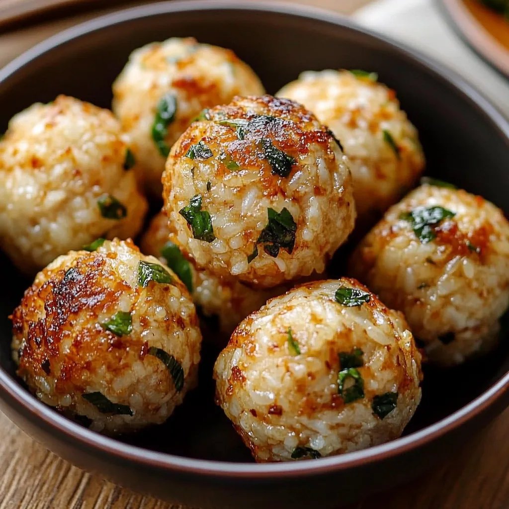 Korean Rice Balls Recipe
