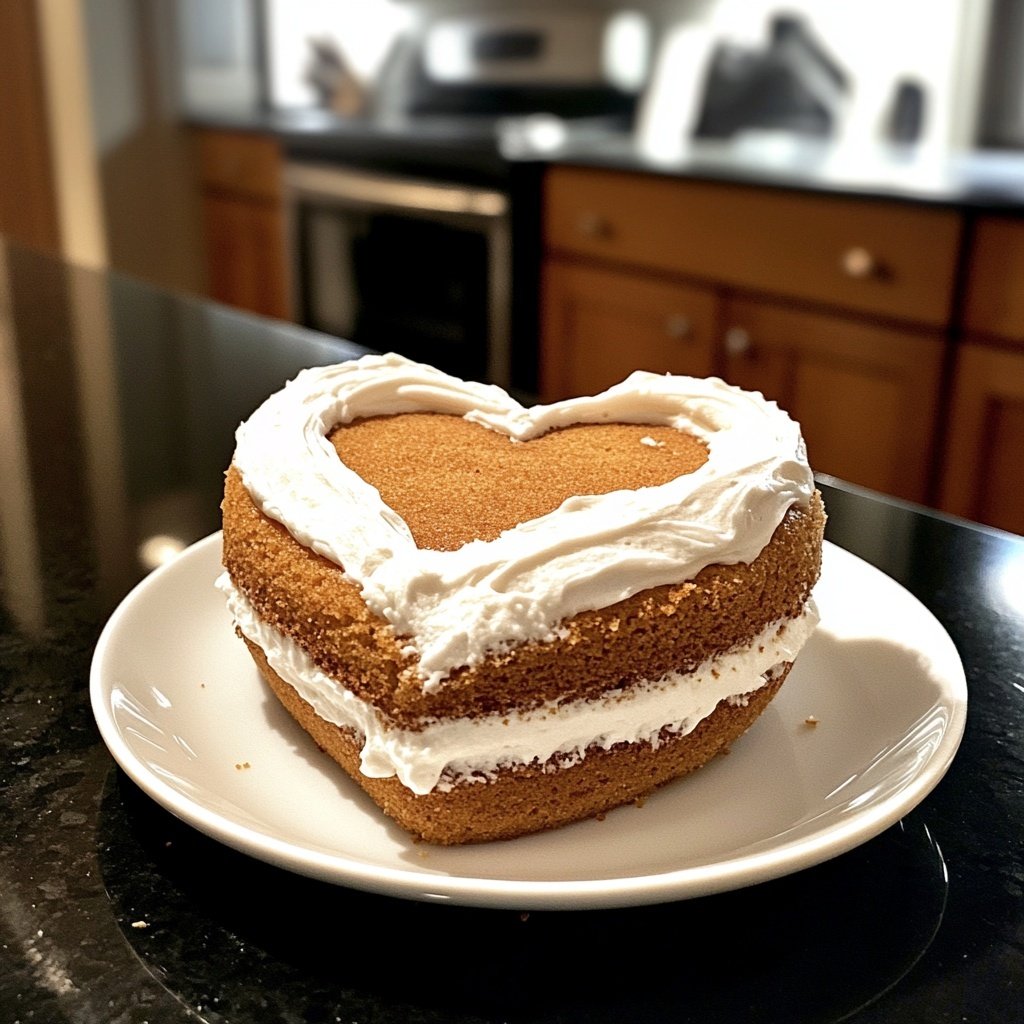 Mini Heart Cake with Red Velvet