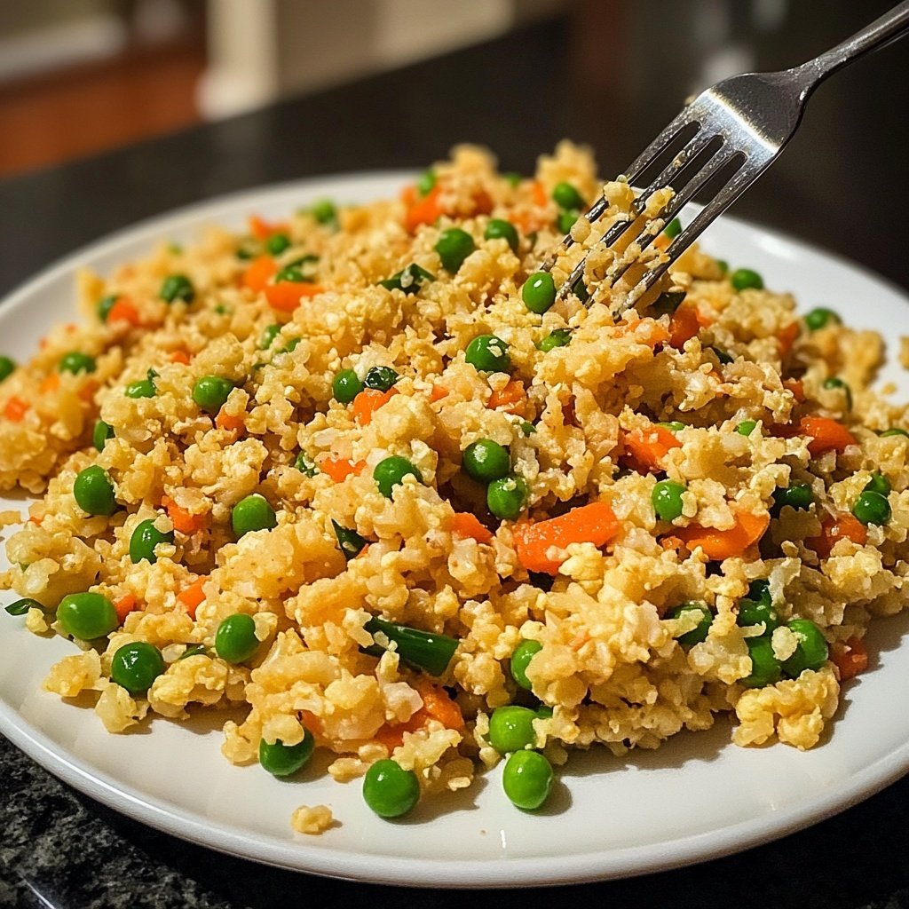 Simple Cauliflower Fried Rice Recipe