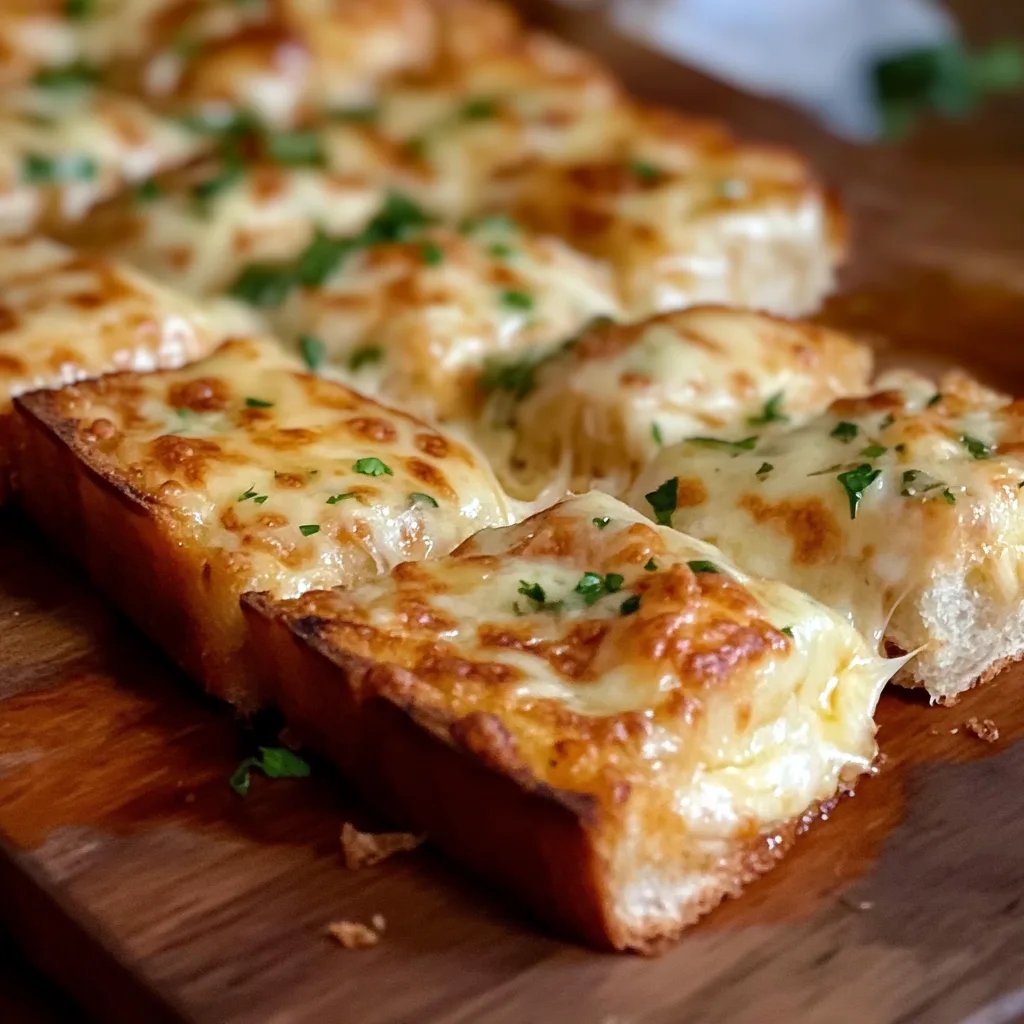 Cheesy Garlic Bread Recipe
