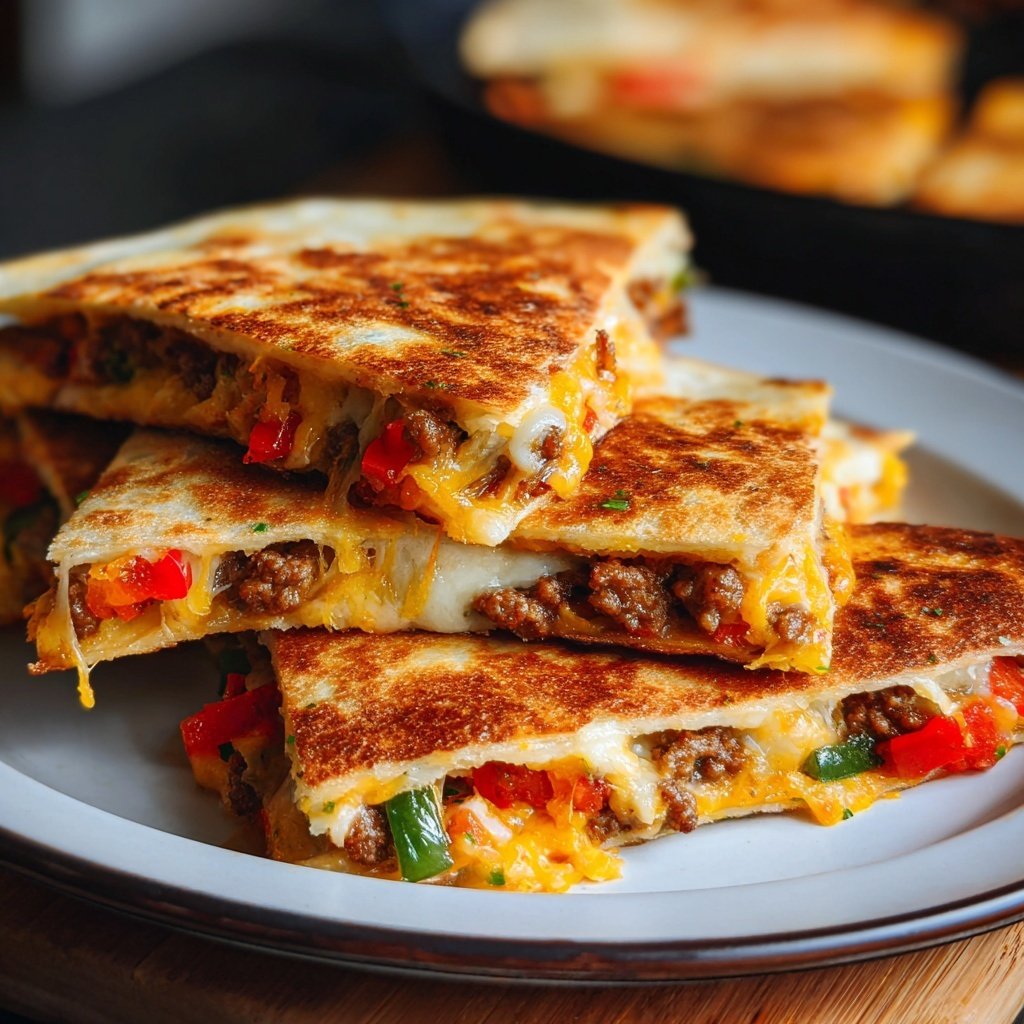Super Bowl Food Sheet Pan Quesadillas