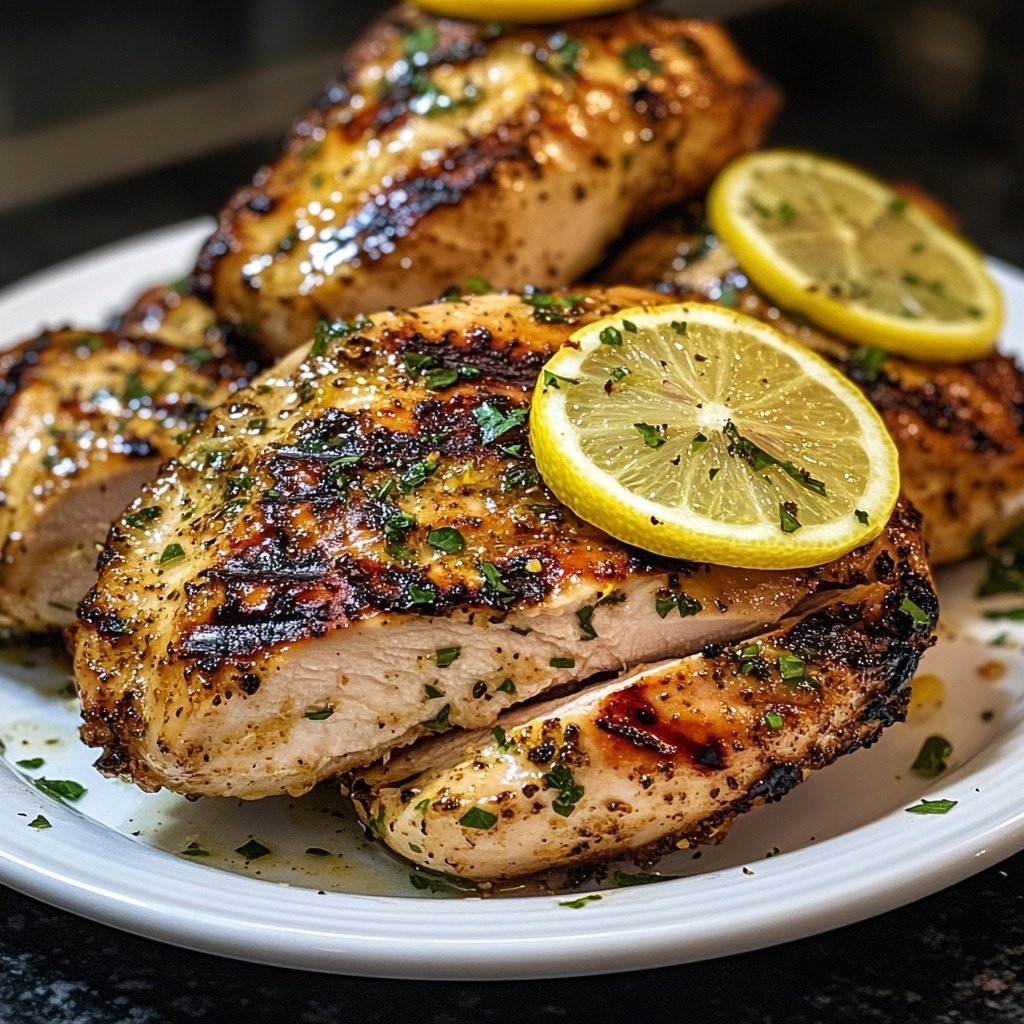 Chicken Breast with Lemon and Herbs