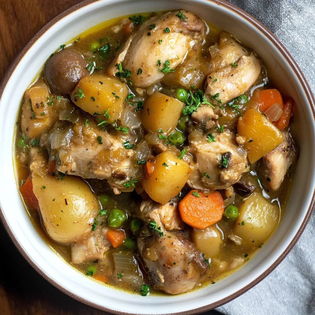 Slow Cooker Chicken Stew