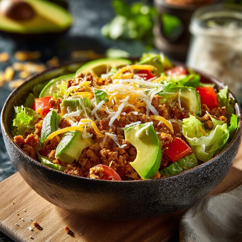 Ground Turkey Taco Bowl