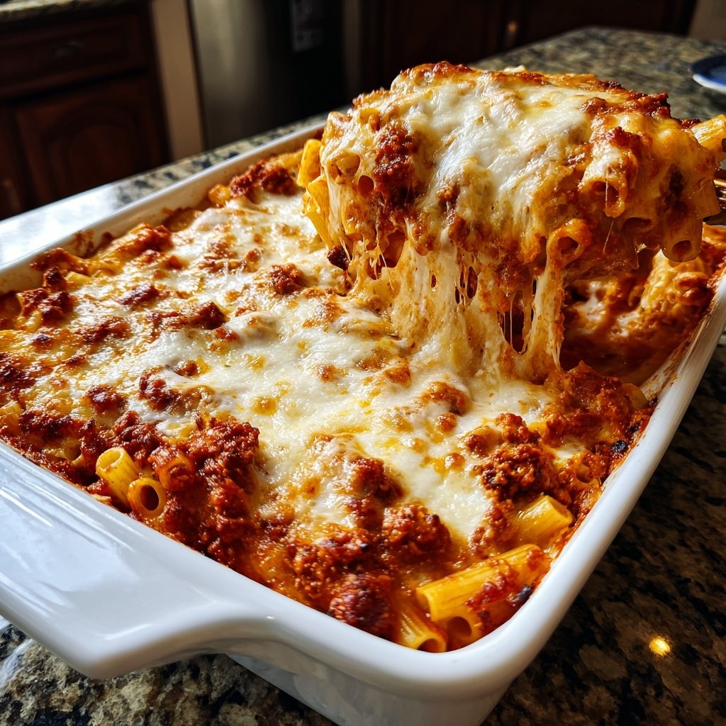 Quick Comfort Food Baked Ziti
