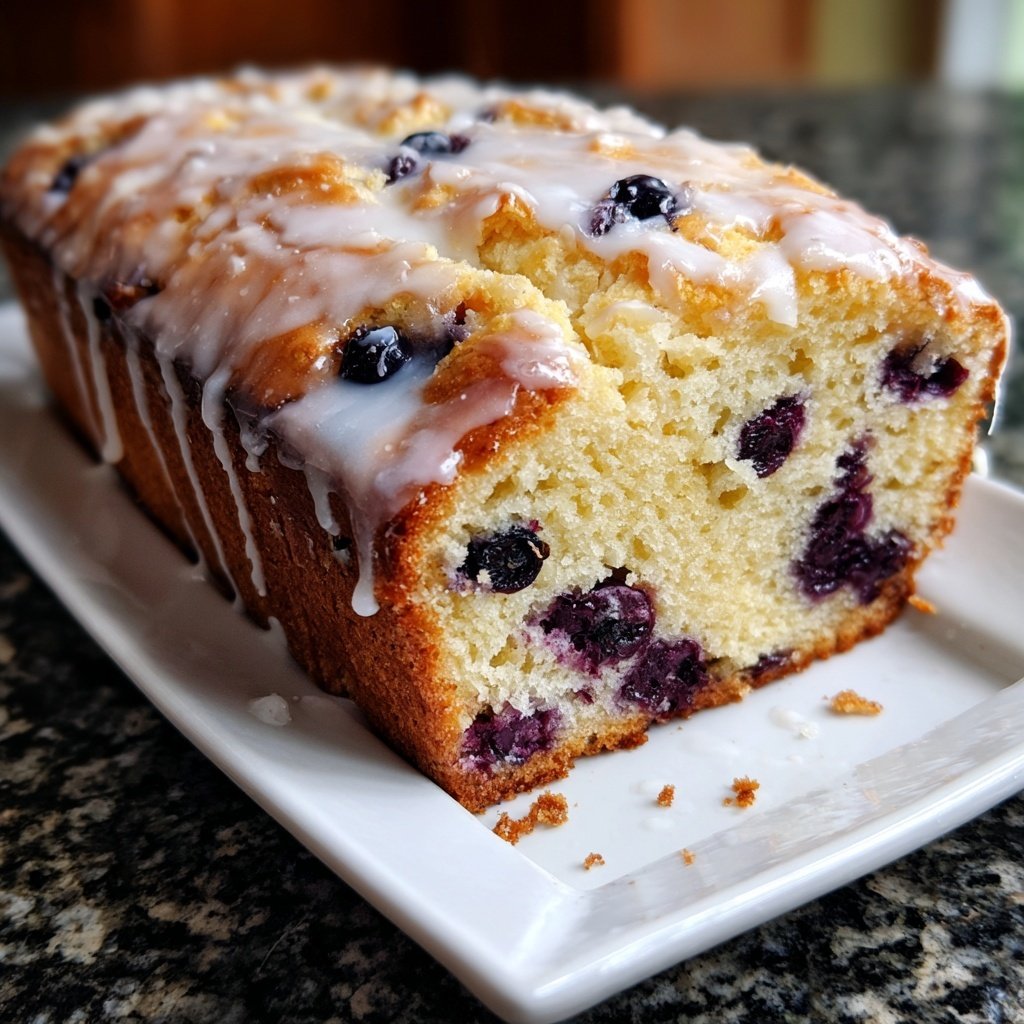 Blueberry Lemon Tea Bread