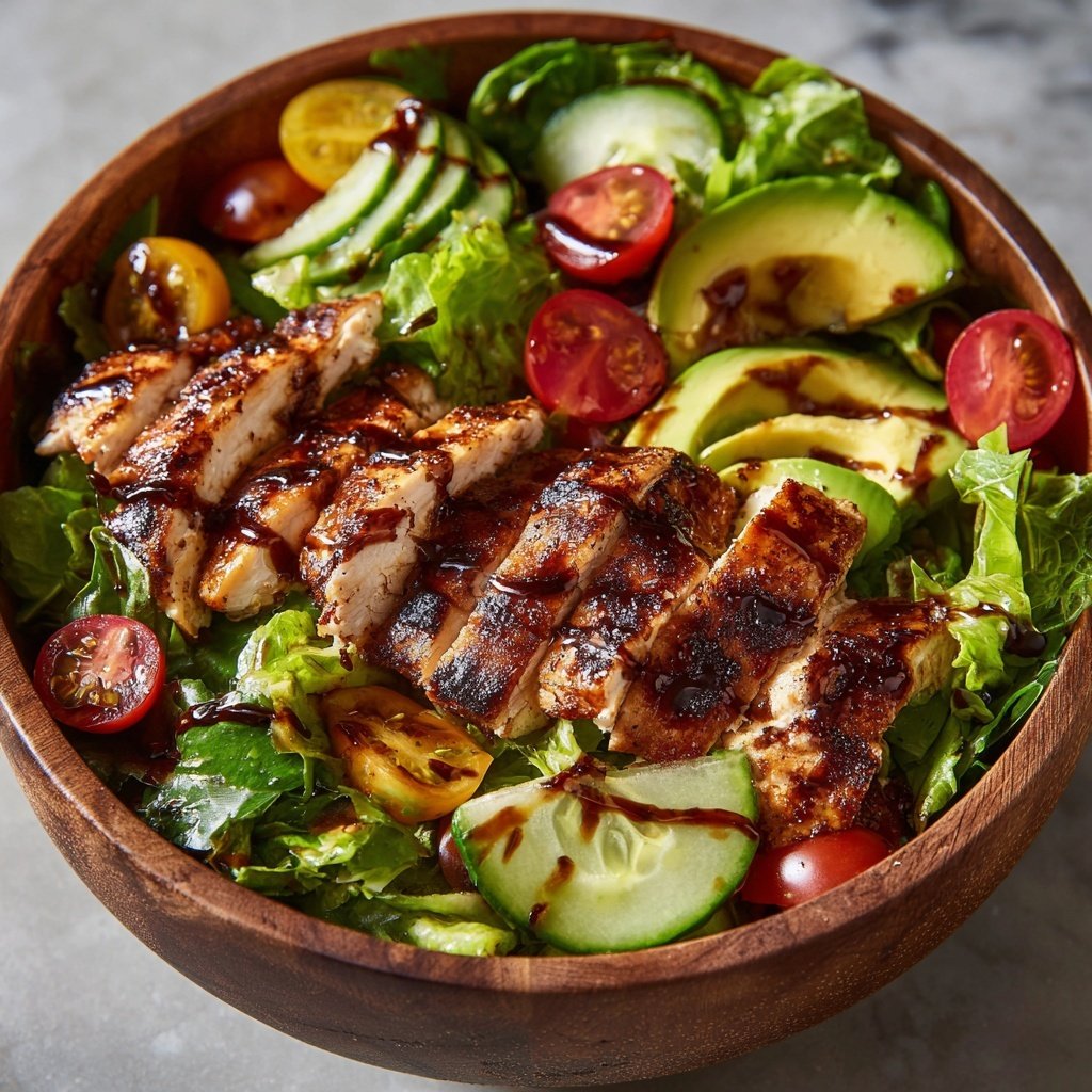 Healthy Grilled Chicken Salad Bowl